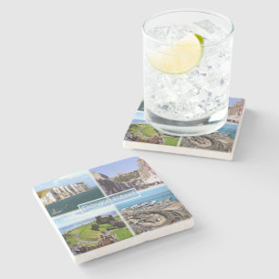 GB Dover Kent - Dover Castle - White Cliff - Castl Stone Coaster