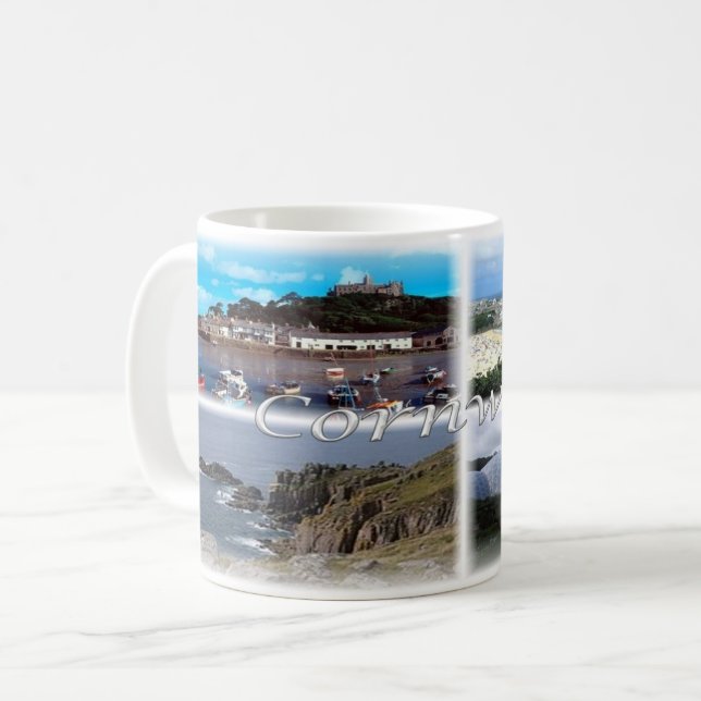 GB England - Cornwall - Coffee Mug (Front Left)