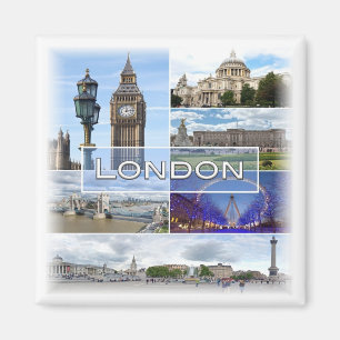 GB England - LONDON - Fridge Magnet