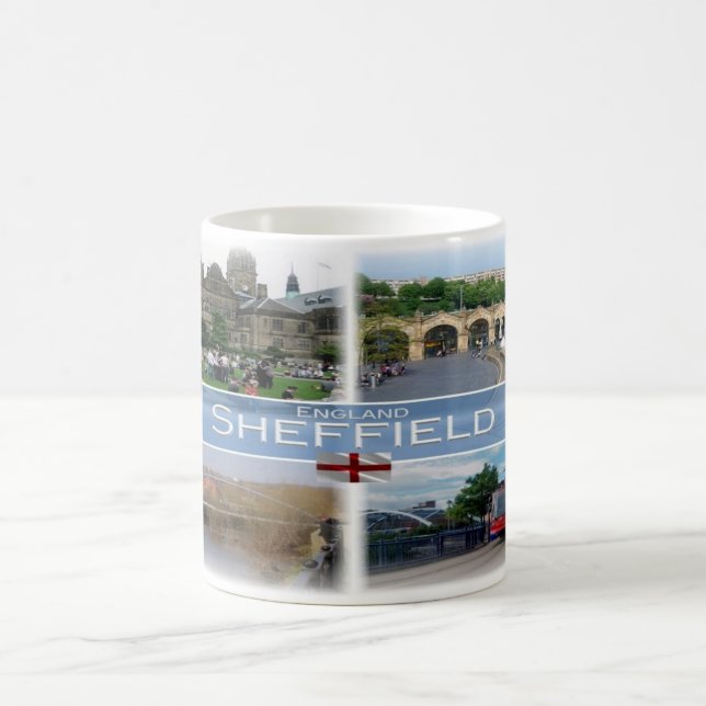 GB England -  Yorkshire Sheffield - Coffee Mug (Center)