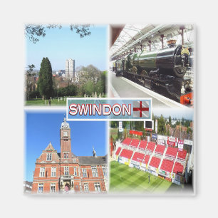 GB Swindon ^ Town Centre - Railway Museum - Town Magnet