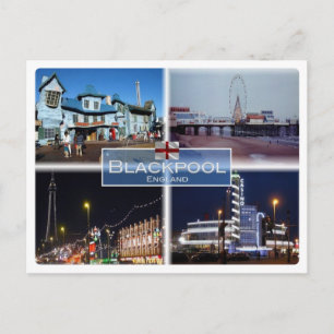 GB United Kingdom - England - Blackpool - Postcard