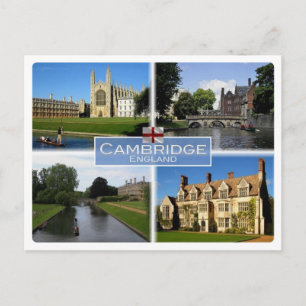 GB United Kingdom - England - Cambridge - Postcard