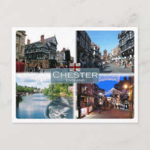 GB United Kingdom - England - Chester - Postcard
