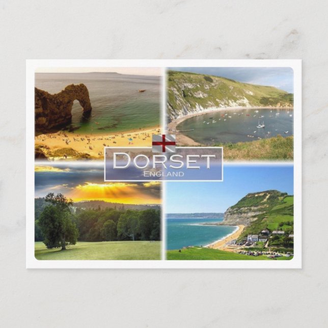GB United Kingdom - England - Dorset -. Postcard (Front)