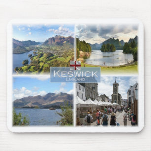 GB United Kingdom - England - Keswick - Mouse Pad
