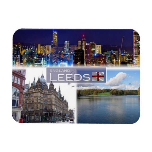 GB United Kingdom - England - Leeds - Yorkshire - Magnet (Horizontal)