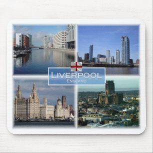 GB United Kingdom - England - Liverpool - Mouse Pad