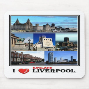 GB United Kingdom - England - Liverpool - Mouse Pad