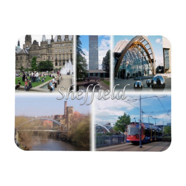 GB United Kingdom - England - Sheffield - Magnet (Horizontal)