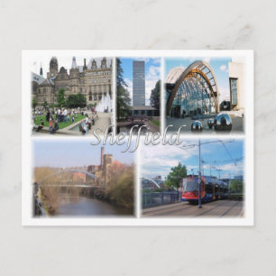 GB United Kingdom - England - Sheffield - Postcard