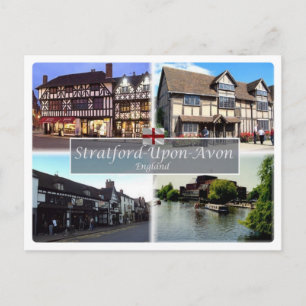GB United Kingdom - England - Stratford-Upon-Avon Postcard