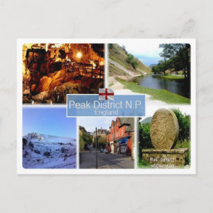 GB United Kingdom - England - The Peak District NP Postcard