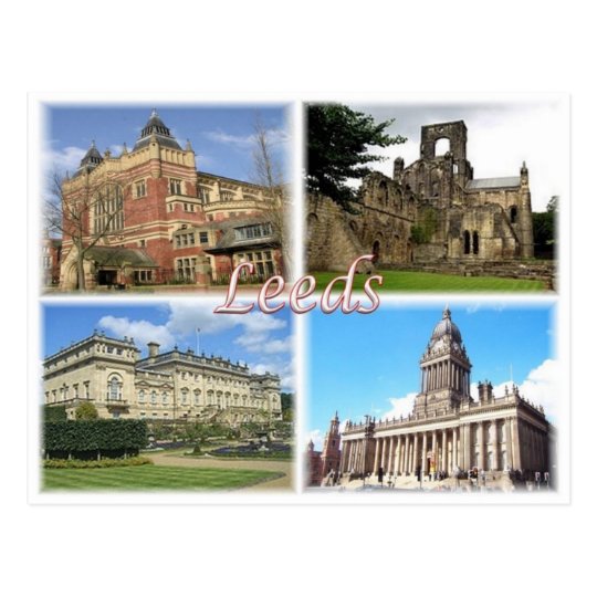 GB United Kingdom - England - Yorkshire - Leeds - Postcard