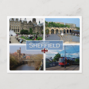 GB United Kingdom - England -Yorkshire - Sheffield Postcard