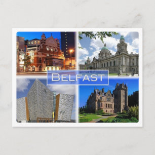 GB United Kingdom - Northern  Ireland - Belfast - Postcard