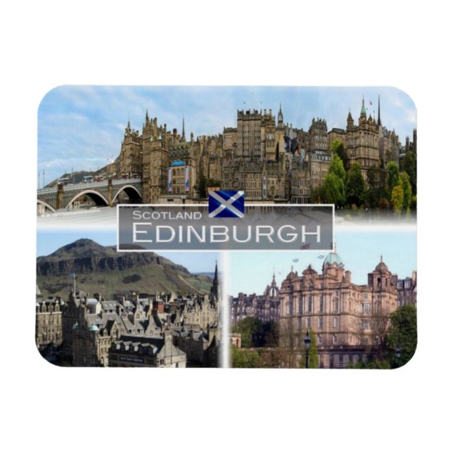 GB United Kingdom - Scotland - Edinburgh - Magnet (Horizontal)
