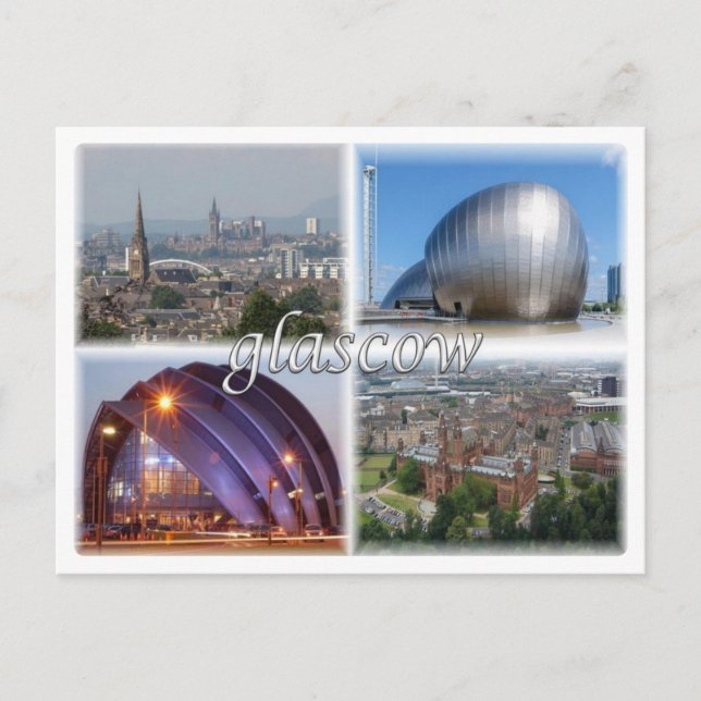 GB United Kingdom - Scotland - Glasgow - Postcard (Front)