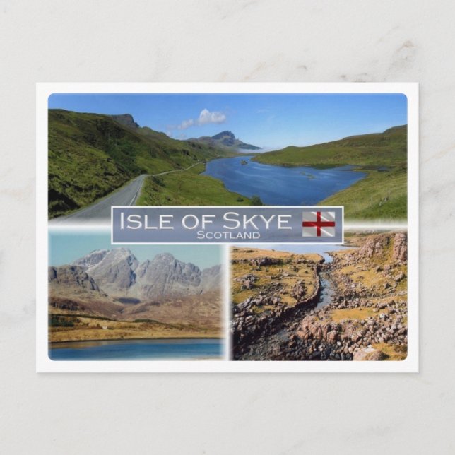 GB United Kingdom - Scotland - The Isle of Skye - Postcard (Front)