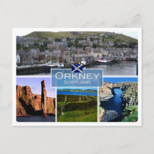 GB United Kingdom - Scotland -The Orkney Islands - Postcard