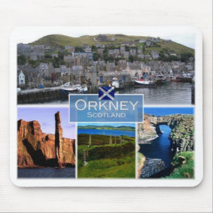 GB United Kingdom - Scotland - The Orkneys Islands Mouse Pad