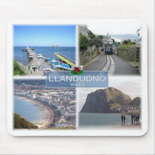 GB United Kingdom - Wales - Llandudno - Great Orme Mouse Pad