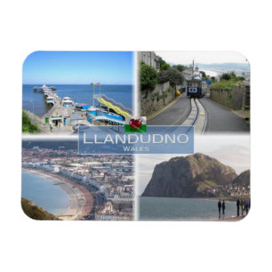 GB United Kingdom - Wales - Llandudno - Magnet