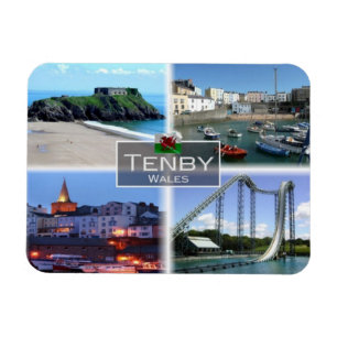GB United Kingdom - Wales - Tenby - Magnet