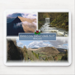 GB United Kingdom - Wales - The Brecon Beacons N.P Mouse Pad