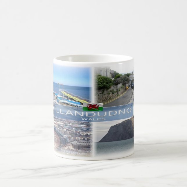 GB Wales - Llandudno - Coffee Mug (Center)