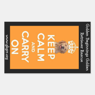GBGRR Keep Calm Sticker