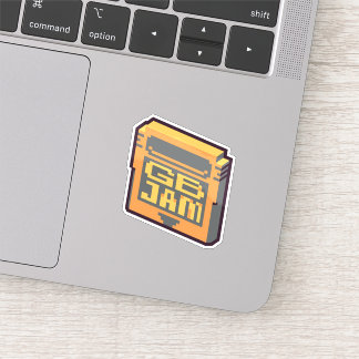 GBJam vinyl sticker - retro sticker for gamedevs