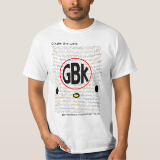 GBK Count The Ways T-Shirt