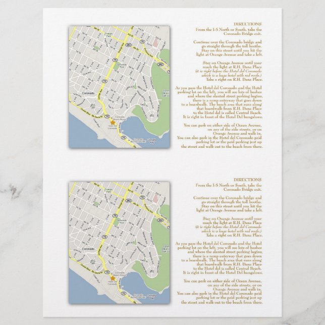 GC | Coronado Map (Front)