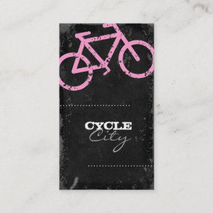 GC   Cycle City Concrete - Pink Business Card