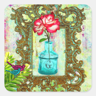 GC   Greenhouse Chic Square Sticker