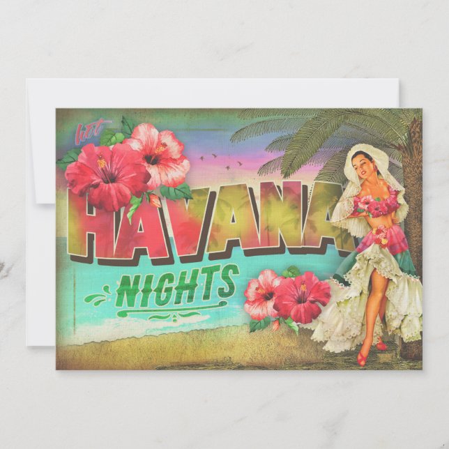 GC HOT HAVANA NIGHT INVITATION (Front)