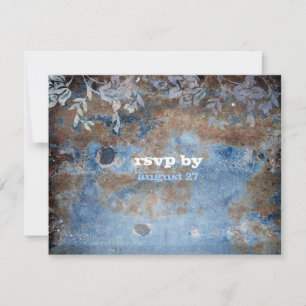 GC Lusciously Rustic RSVP Card