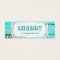 GC Shabby Vintage Aqua Wood Price Tag
