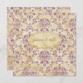 GC | Sweet Cookie Invitation | Plum (Front/Back)