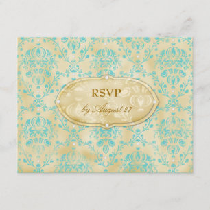GC Sweet Cookie RSVP Turquoise Dream Card