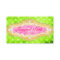 GC Tainted Lime Pink & Gold Polka Dots