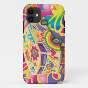 GC Ticket to Ride Hippy Peace Bus iphone 5 Cover