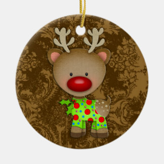 GC Ugly Sweater Ornament Reindeer