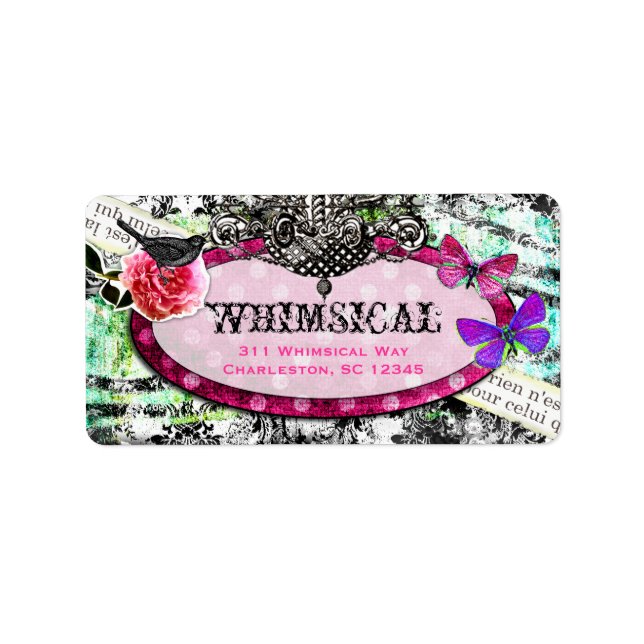 GC Whimsical Vintage Charm Label (Front)