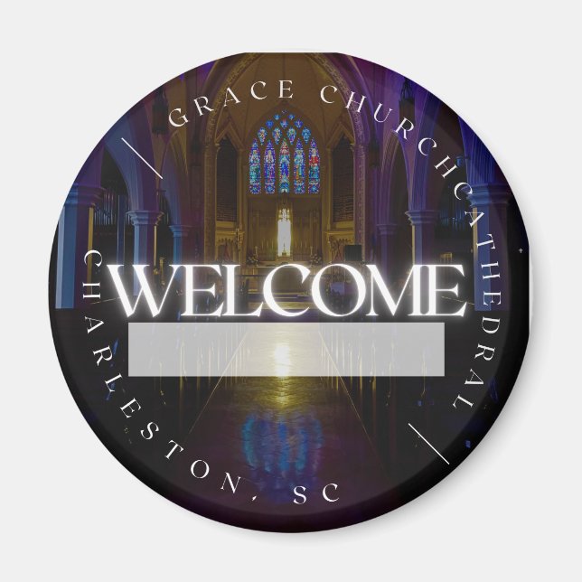 GCC Ambassadors Magnetic Back Button  Magnet (Front)