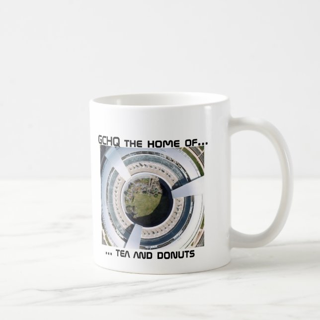 GCHQ Doughnut, ... tea and doughnuts, GCHQ the Coffee Mug (Right)