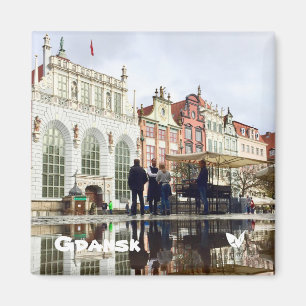 Gdansk, Poland - by Velvet Escape Magnet