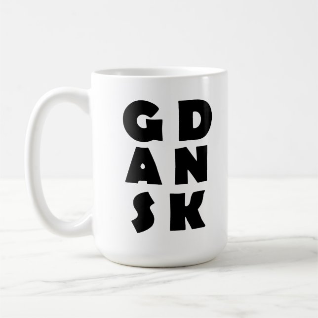 Gdansk Poland Coffee Mug (Left)