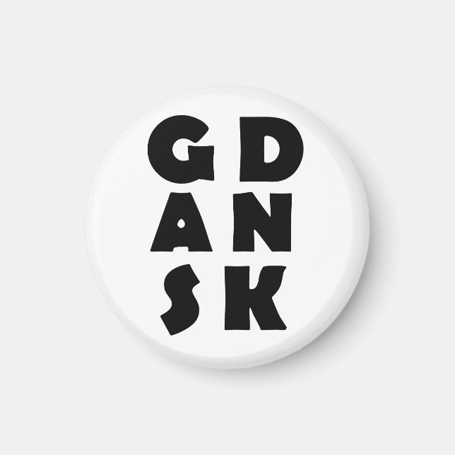 Gdansk Poland Magnet (Front)